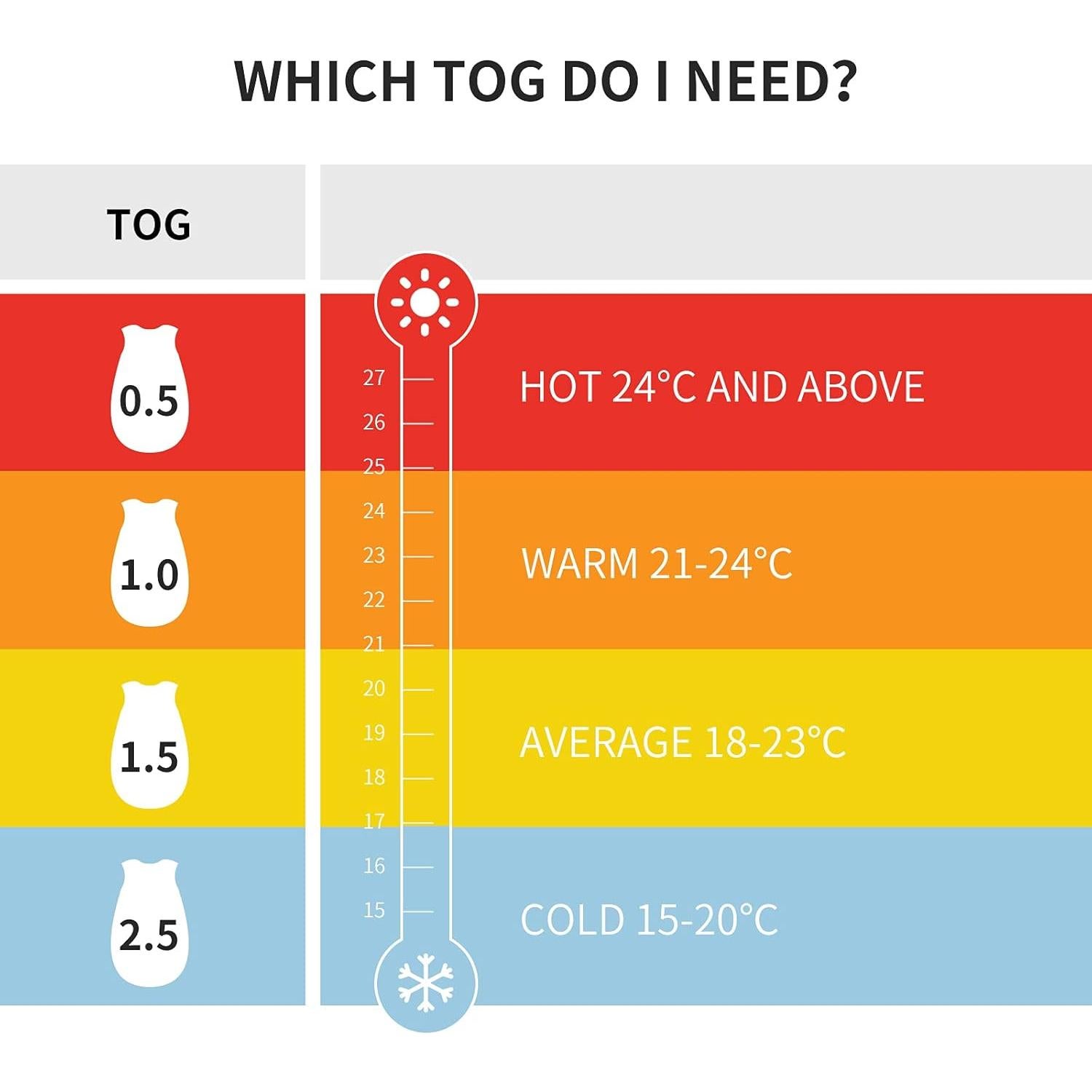 Saco de Sueño para Bebés Duomiaomiao 100% Algodón 2.5 TOG