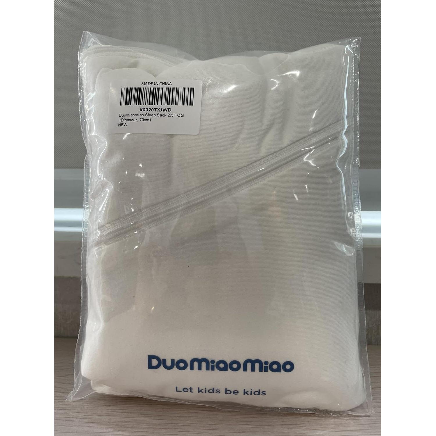 Saco de Sueño para Bebés Duomiaomiao 100% Algodón 2.5 TOG