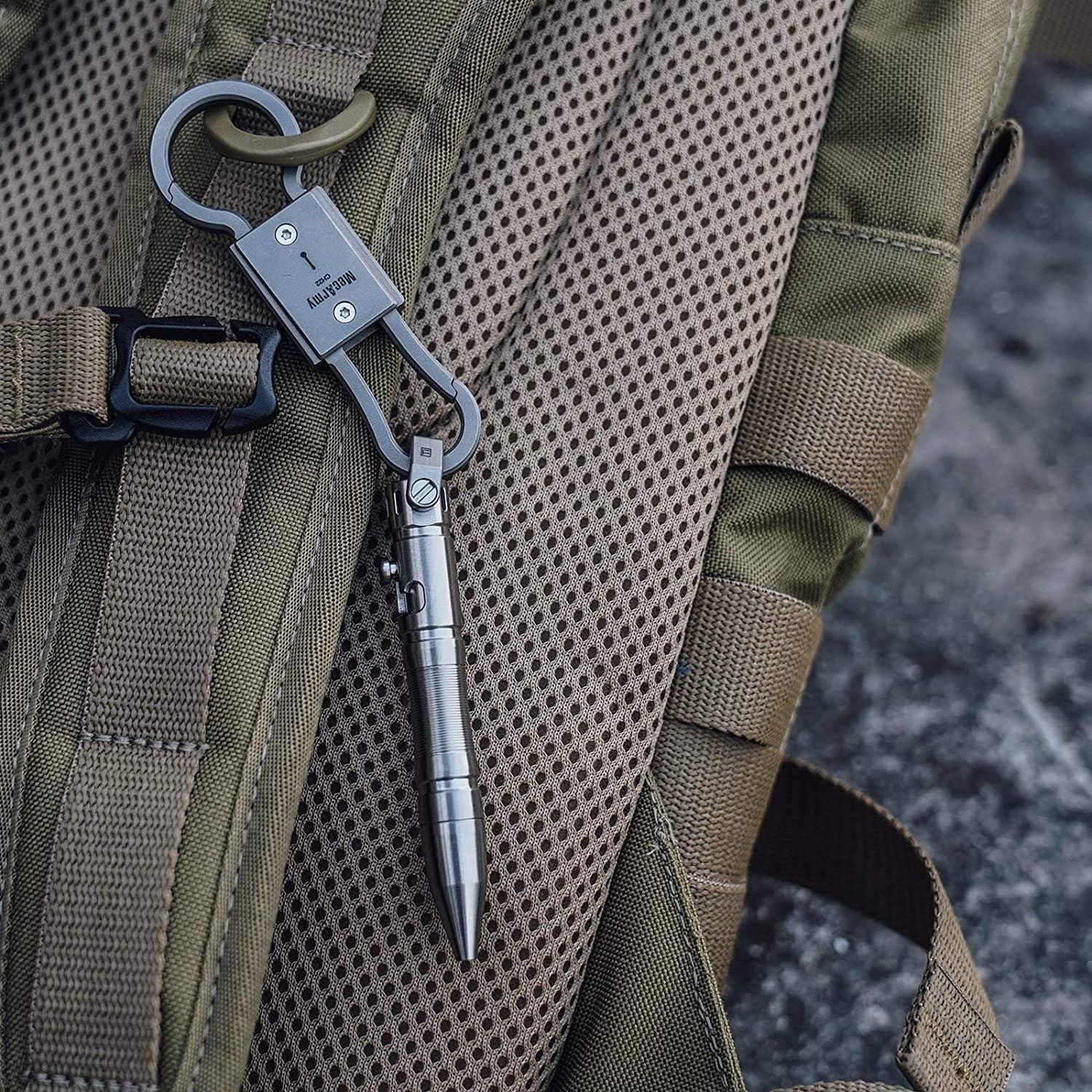 Bolígrafo Táctico MecArmy TPX8 Cobre con Llavero D