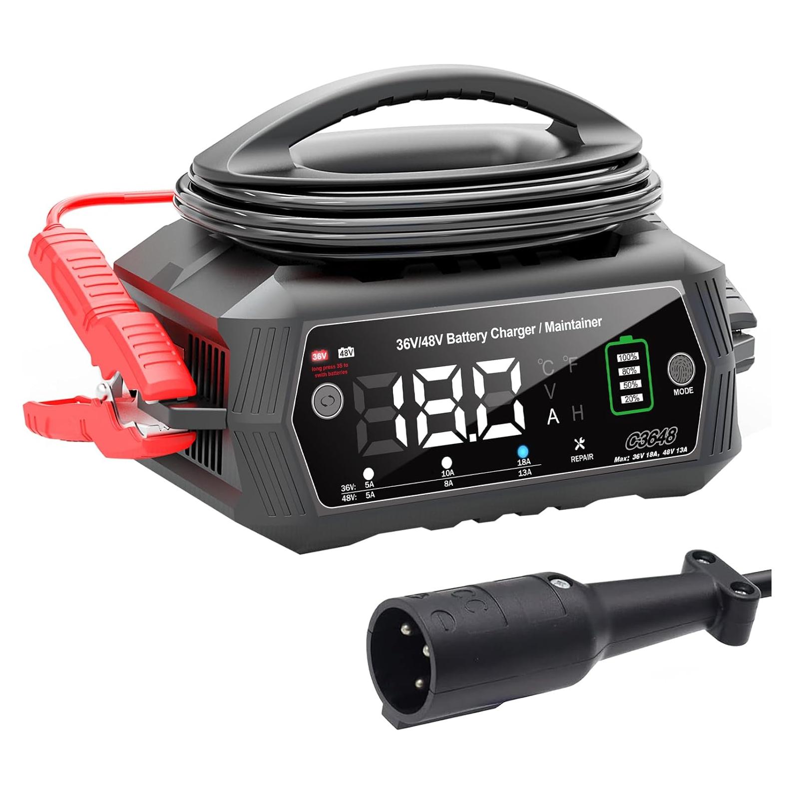 Cargador de Batería para Carrito de Golf 36V/48V HSTCH 18A/13A