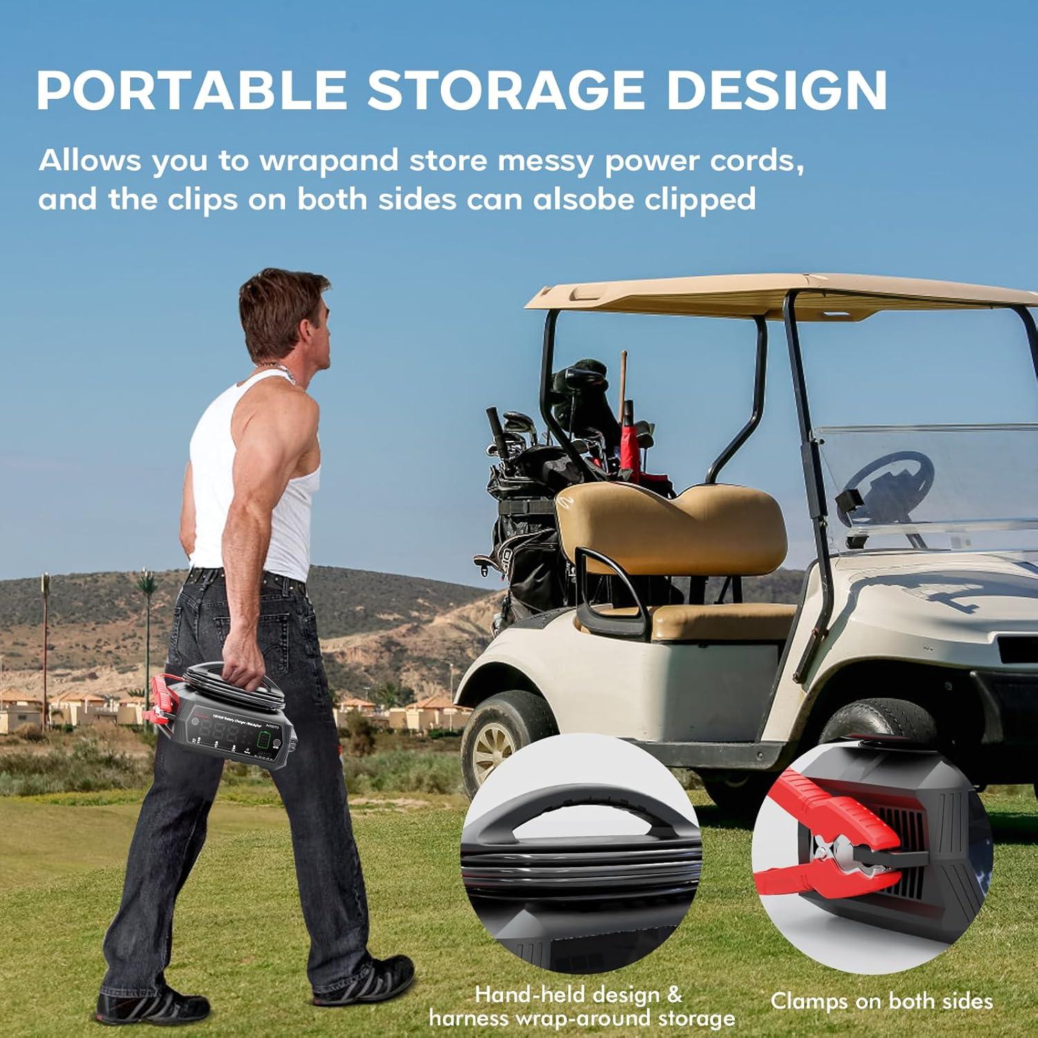 Cargador de Batería para Carrito de Golf 36V/48V HSTCH 18A/13A