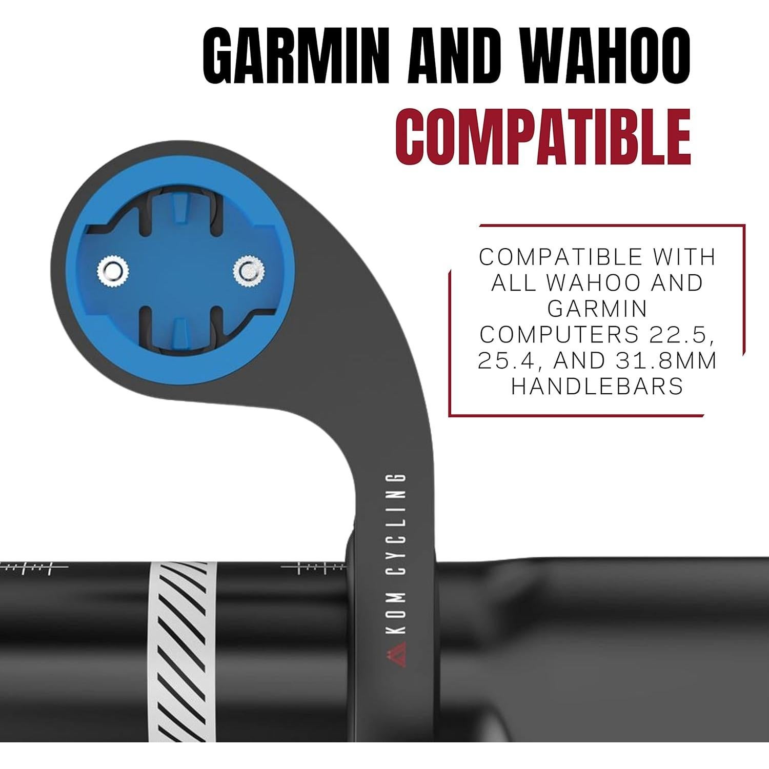 Soporte de Manillar KOM Cycling para Wahoo Elemnt y Bolt