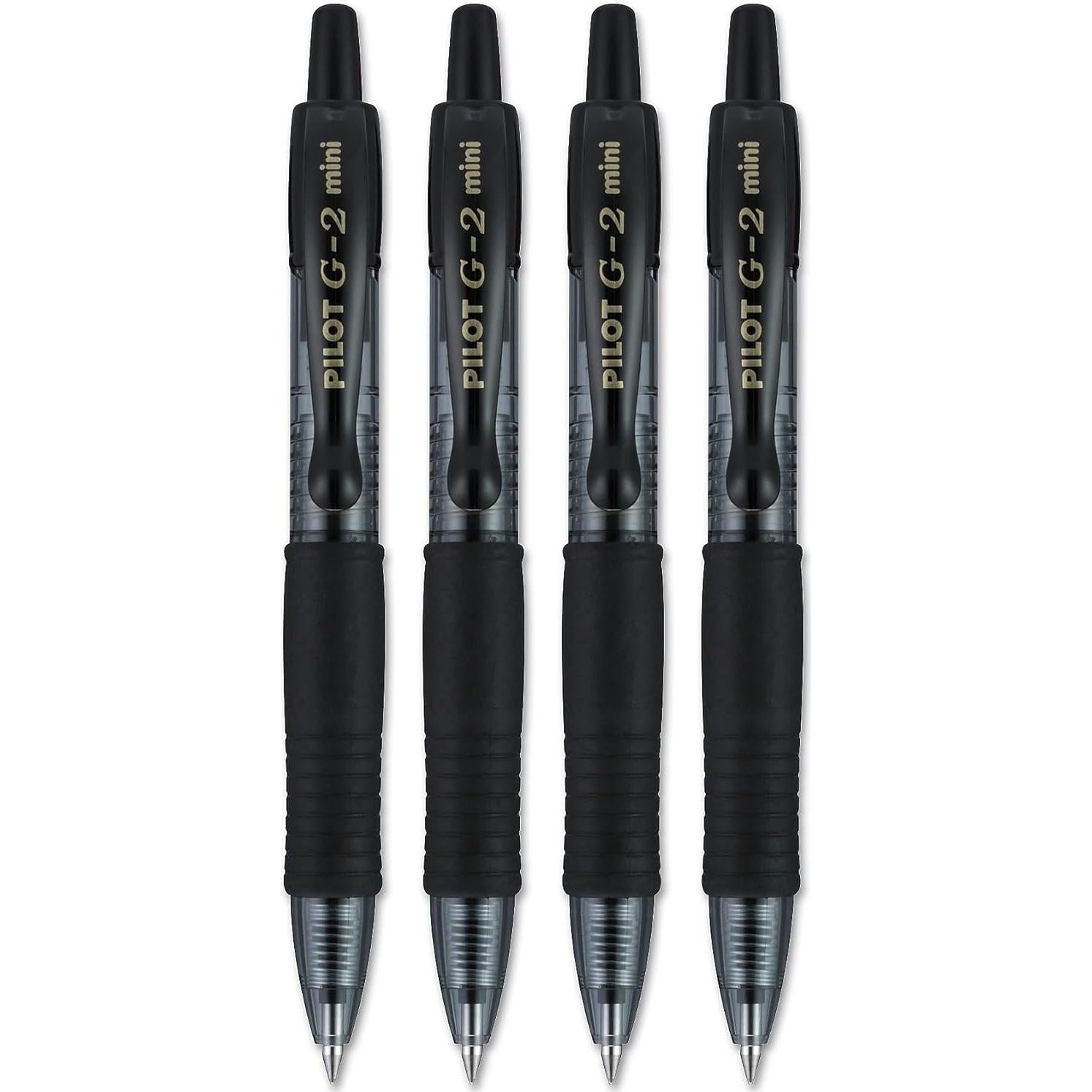 Bolígrafo de Gel Pilot G2 Mini Retráctil 0.7mm Tinta Negra