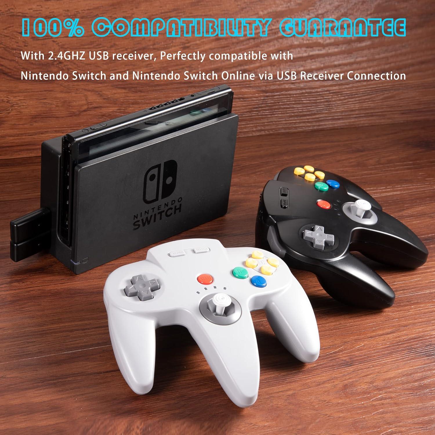 Controlador Inalámbrico N64 iNNEXT 2.4GHz USB Compatible