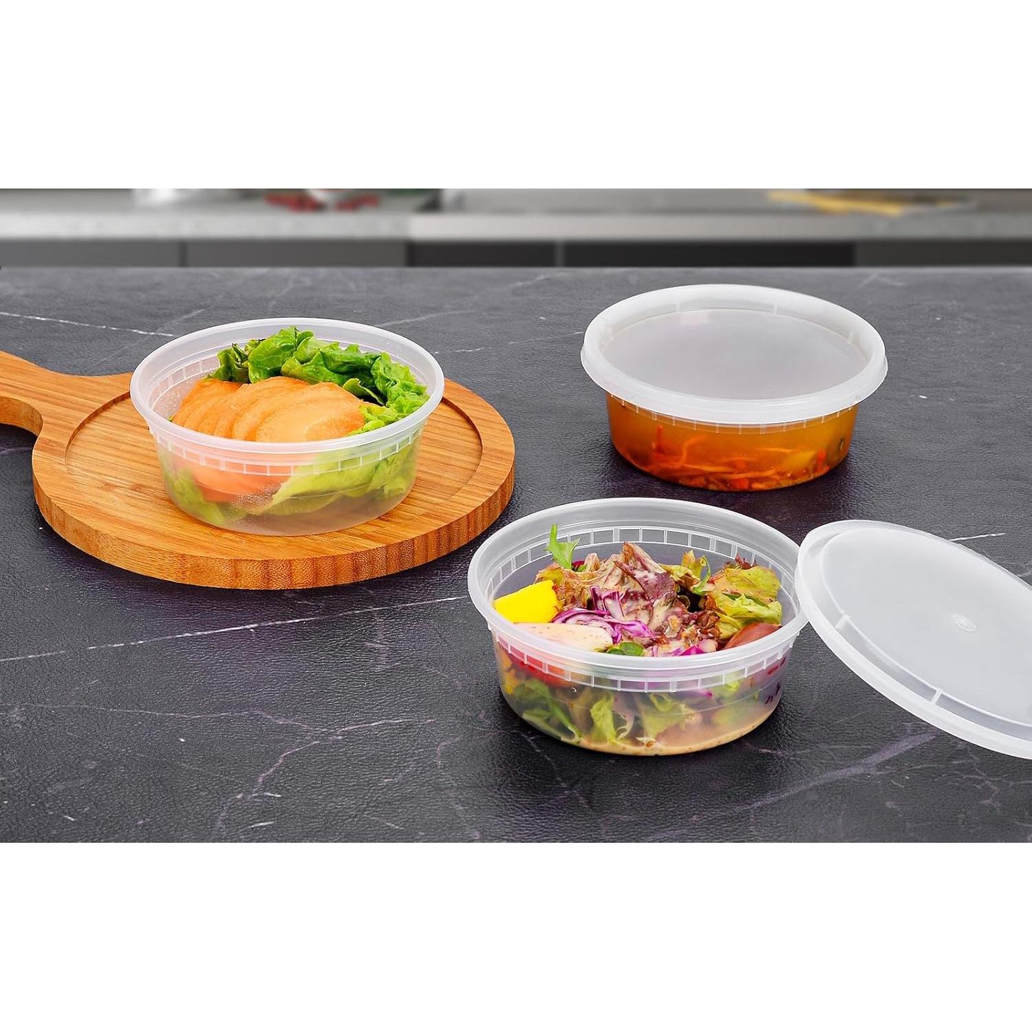 Contenedores de Almacenamiento de Comida EDI 50 Sets 226g