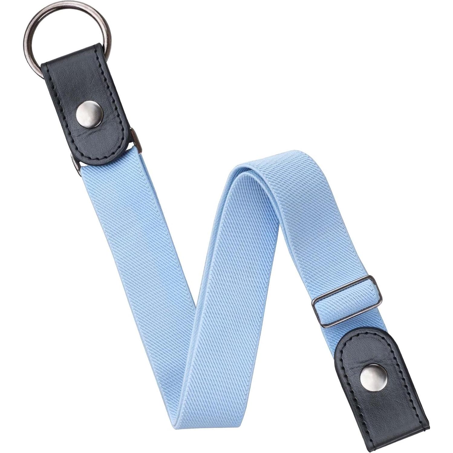 Cinturón Elástico Sin Hebilla para Mujeres - Ajustable XS a XXL