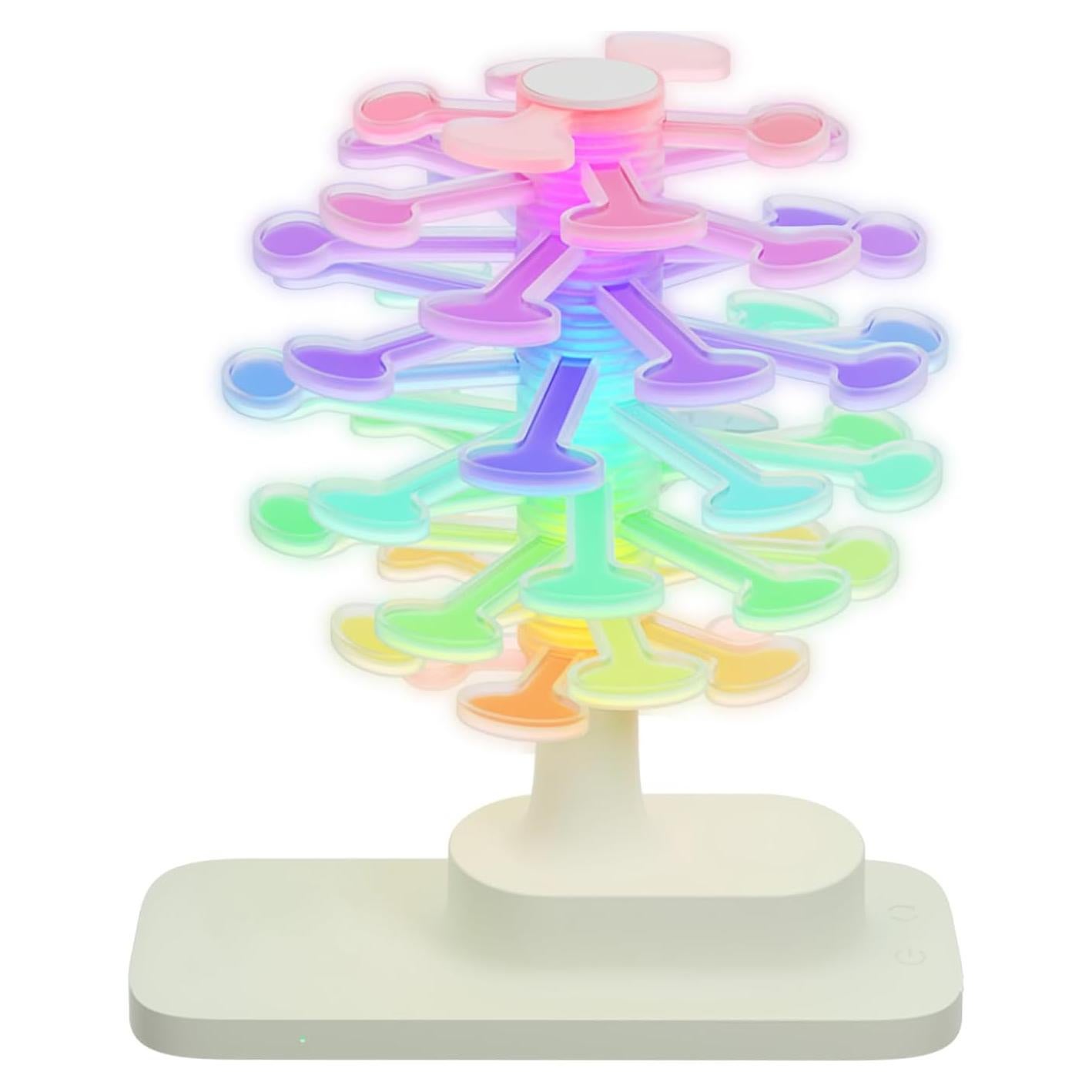 Lámpara de Mesa Espiral GOUTOOL LED Dimmable USB 3W