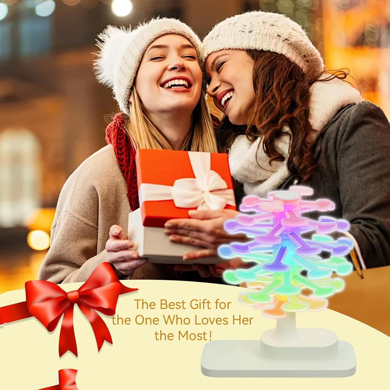 Lámpara de Mesa Espiral GOUTOOL LED Dimmable USB 3W