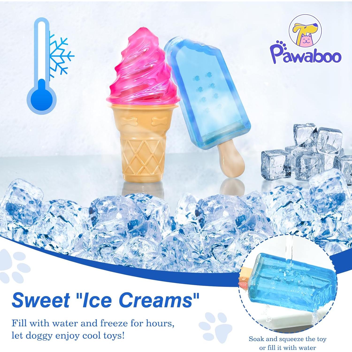 Juguetes Masticables Refrigerantes Pawaboo para Perros 2 Pzas