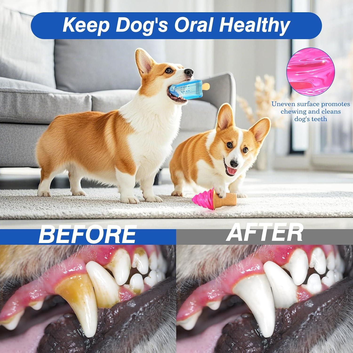 Juguetes Masticables Refrigerantes Pawaboo para Perros 2 Pzas