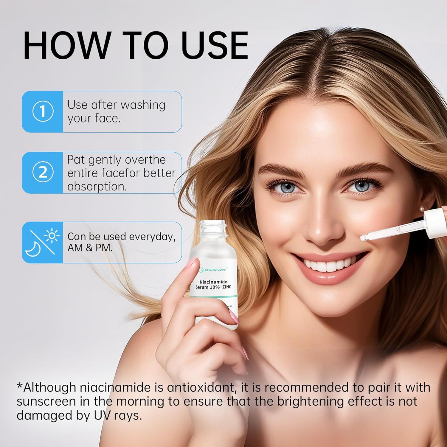 Suero de Niacinamida 10% + Zinc 1% CHANGARLOAD 30ml