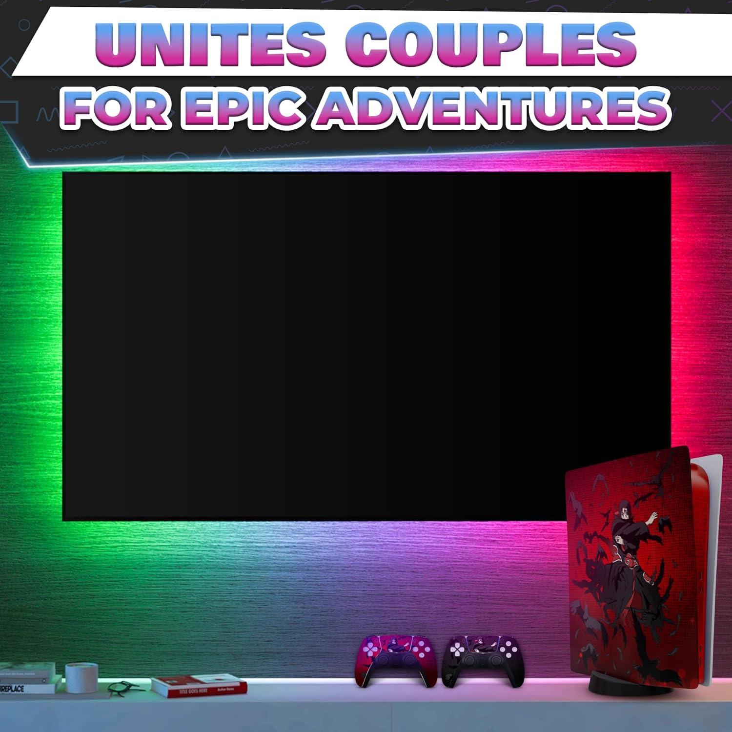 Piel de Anime para PS5 VIKROM Itachi - Vinilo Resistente