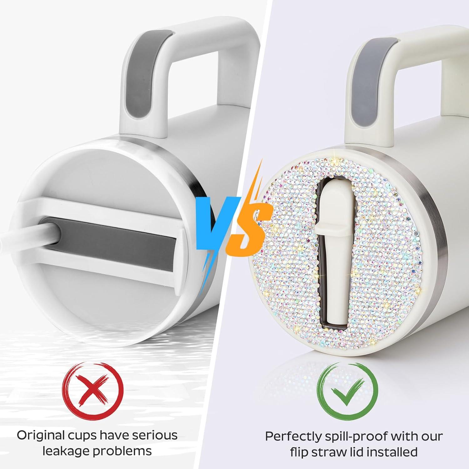 Tapa de Pajita SAVORI 30 oz para Stanley Quencher H2.0 - Antidesbordamiento