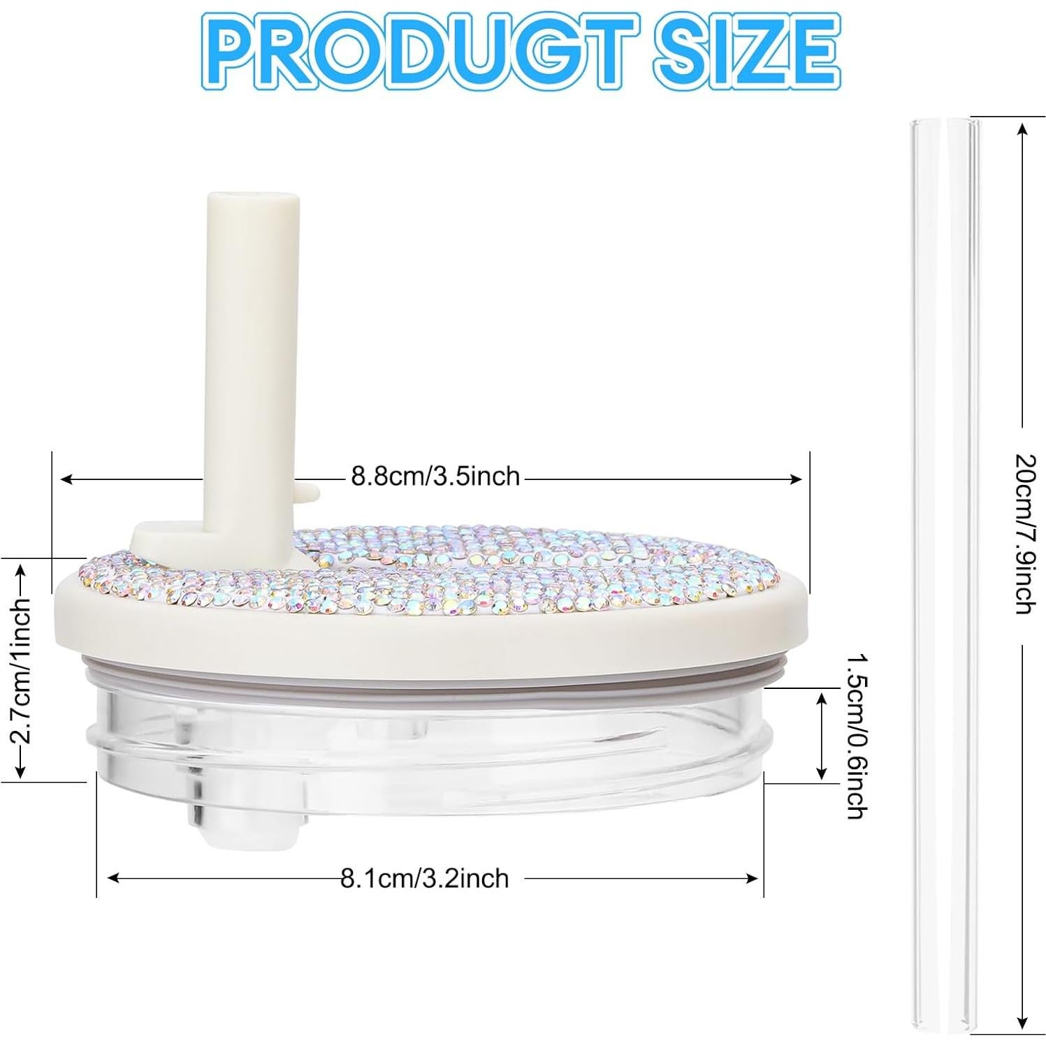 Tapa de Pajita SAVORI 30 oz para Stanley Quencher H2.0 - Antidesbordamiento