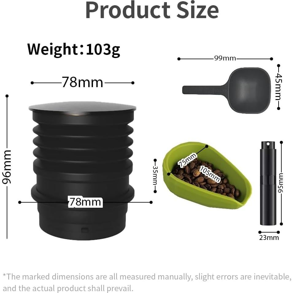 Campana de Silicona Baratza para Molinillo de Café + Accesorios