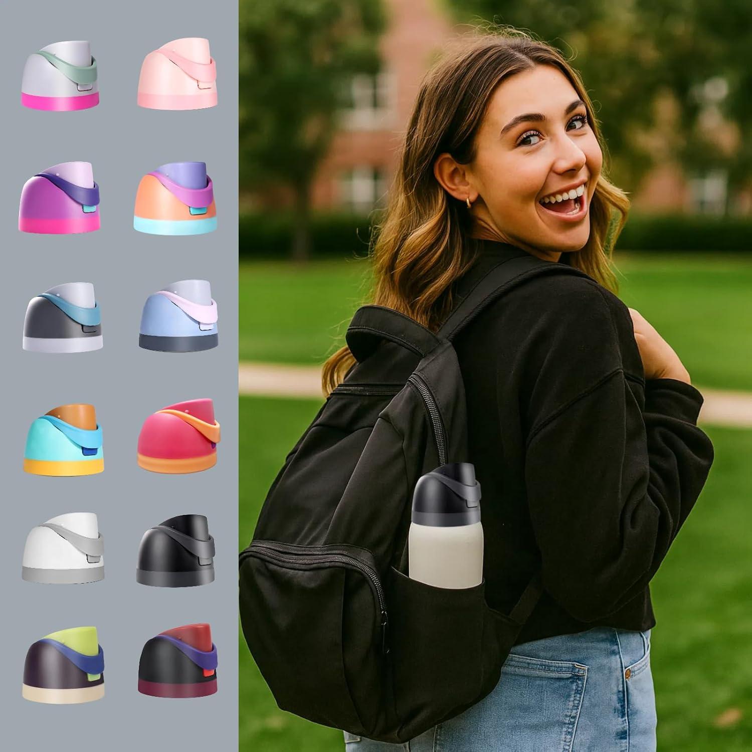 Tapa de Reemplazo Owala Freesip Negra 16oz a 40oz BPA Free