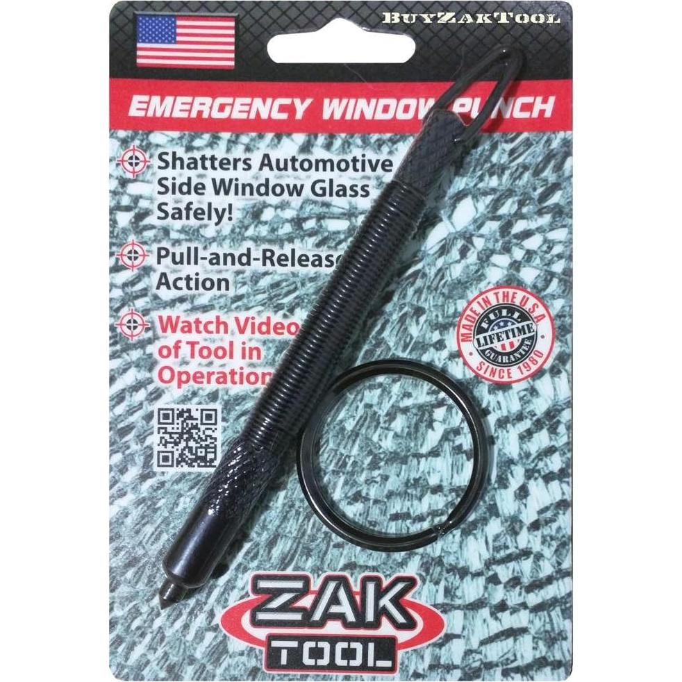 Punzón de Ventana Zak Tool 57K Negro 2 Agujeros