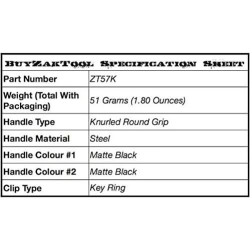 Punzón de Ventana Zak Tool 57K Negro 2 Agujeros