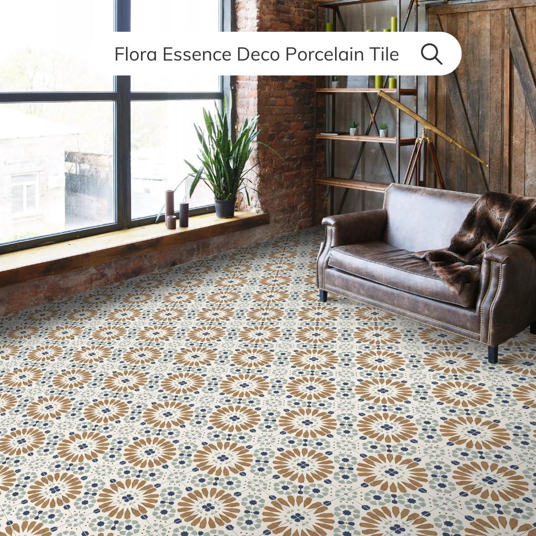 Azulejo de Porcelana Tenedos HTC325 Flora Essence 20x20cm Mate