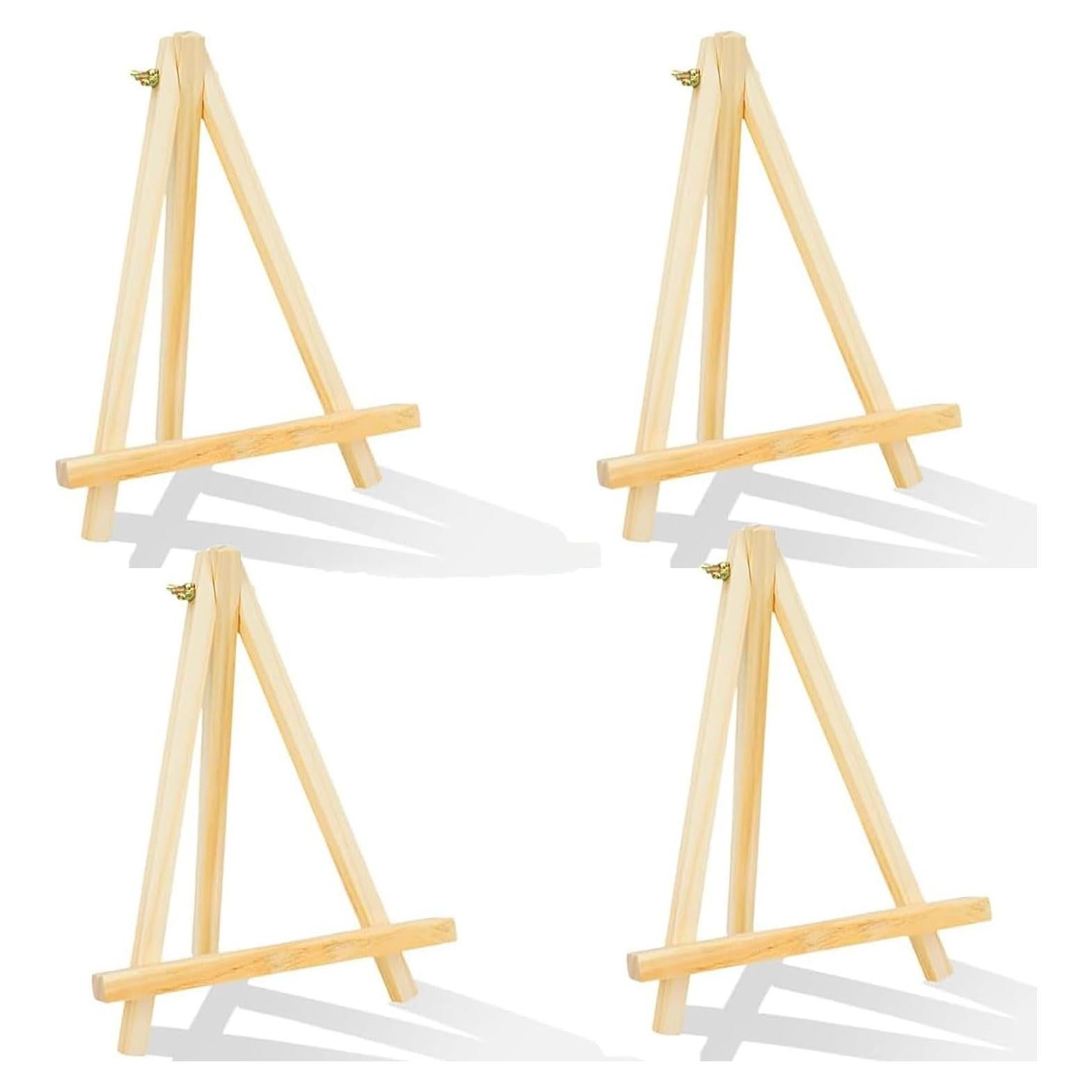 Paquete de 4 Caballetes de Madera de Pino ANDES 23.9 cm