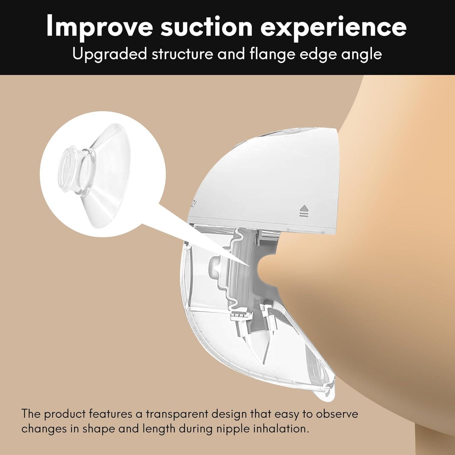 Kit de Bridas de Silicona LOZAEVE 3 en 1 para Extractor de Leche