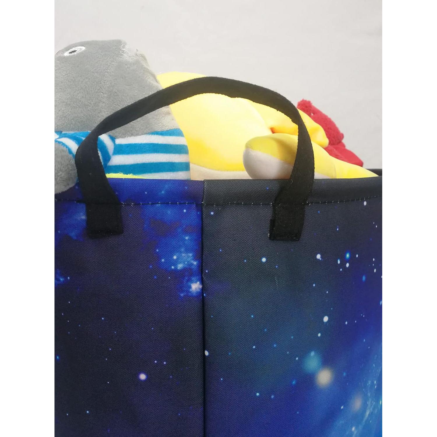 Cesta de Almacenamiento para Niños MAIZMZ 63L Lienzo Astronautas