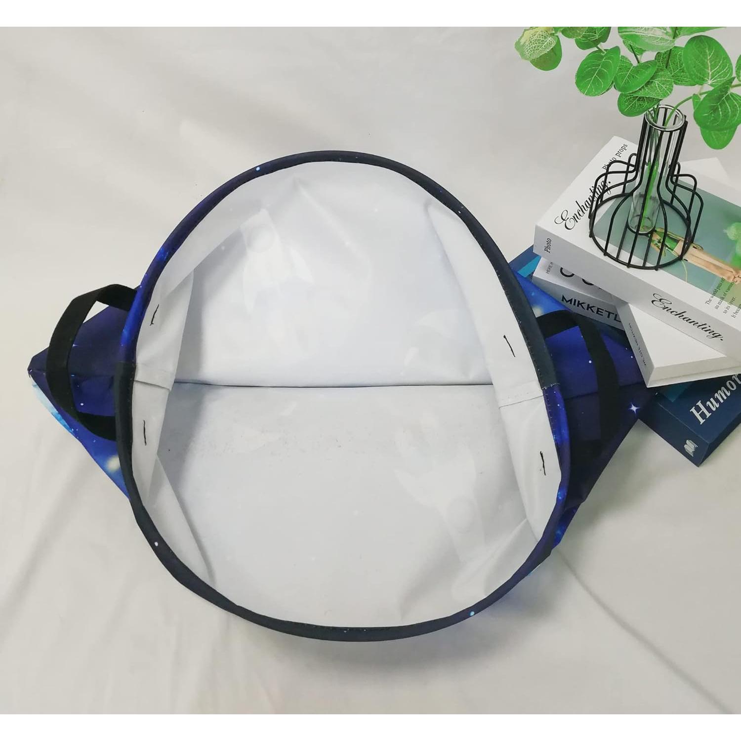 Cesta de Almacenamiento para Niños MAIZMZ 63L Lienzo Astronautas