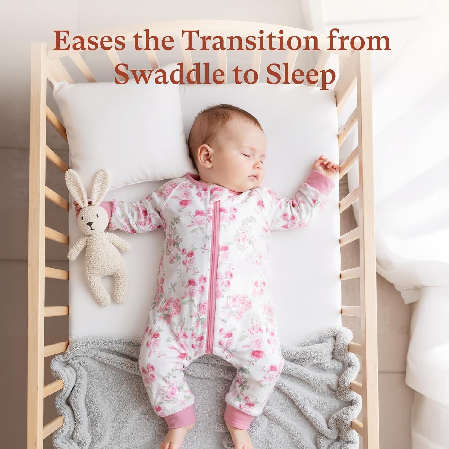 Saco de Sueño Littogoose Bebés 1.0 TOG Manga Larga con Pies