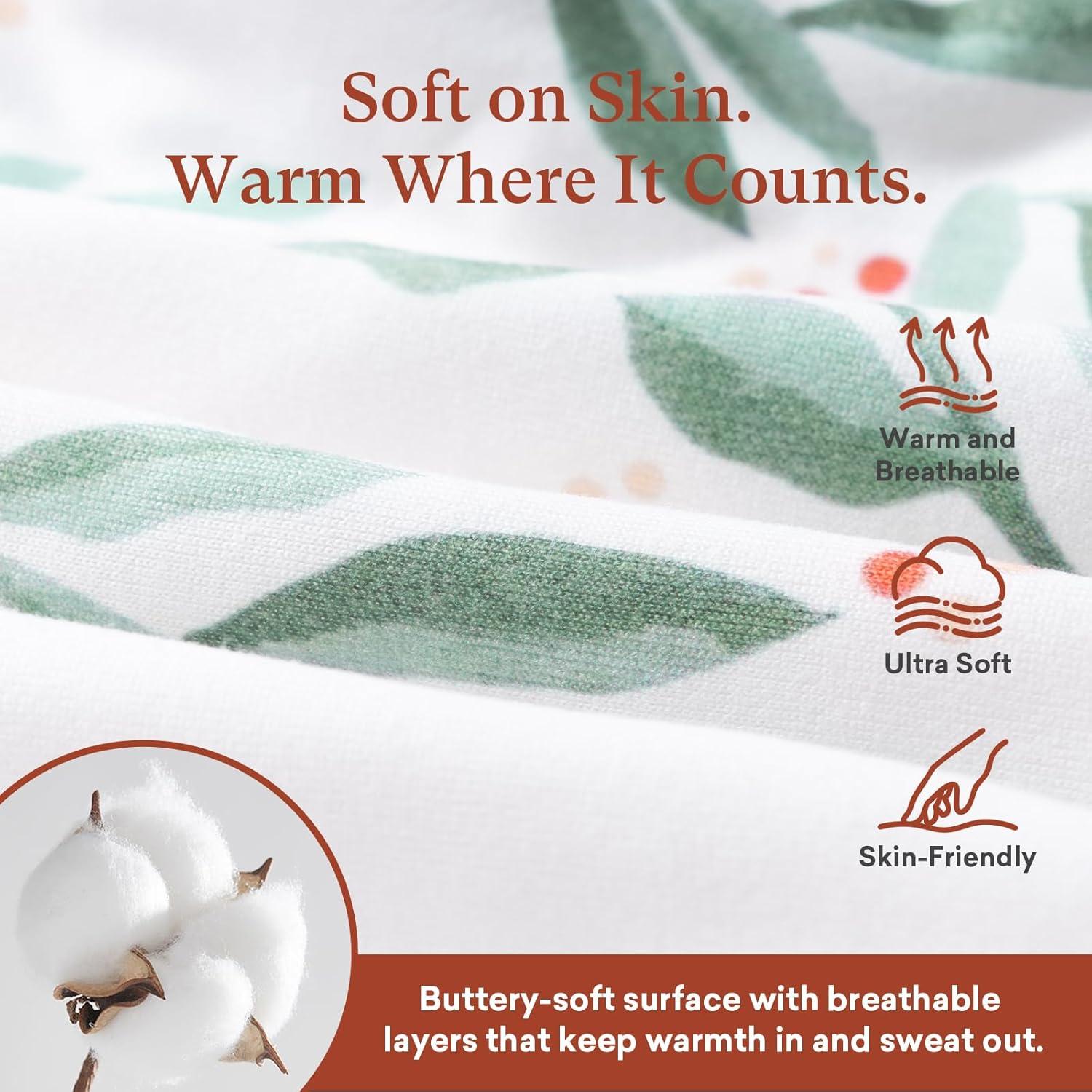 Saco de Sueño Littogoose Bebés 1.0 TOG Manga Larga con Pies