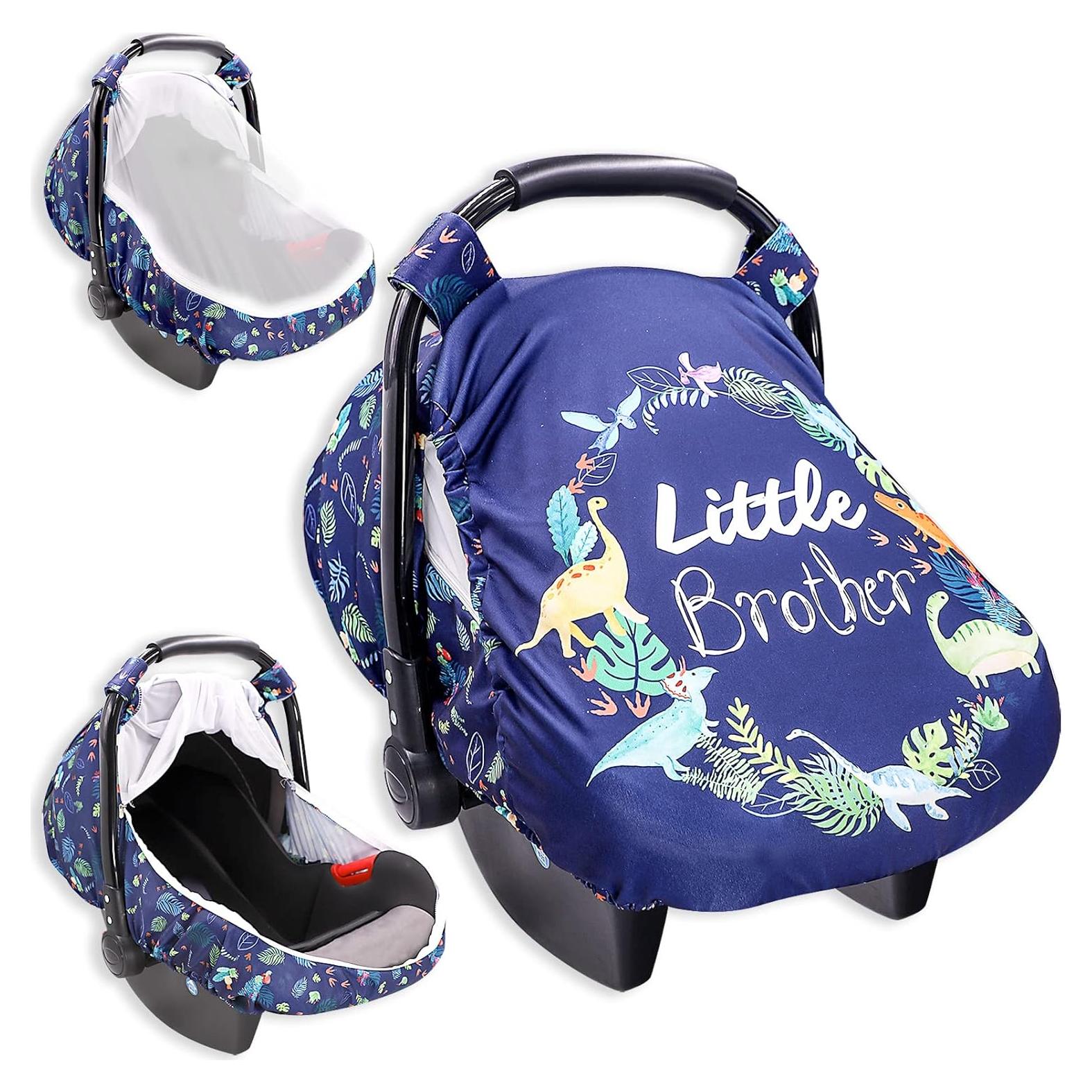 Funda de Asiento de Coche para Bebés SWESEN Dinosaurio