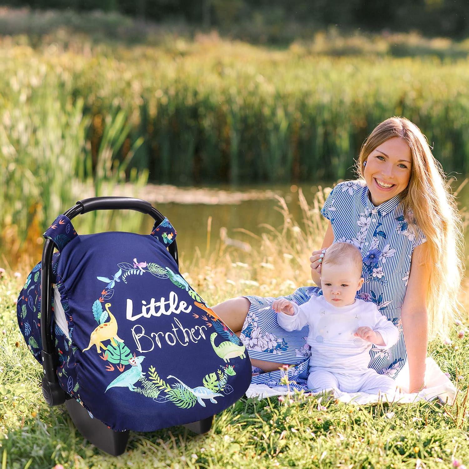 Funda de Asiento de Coche para Bebés SWESEN Dinosaurio