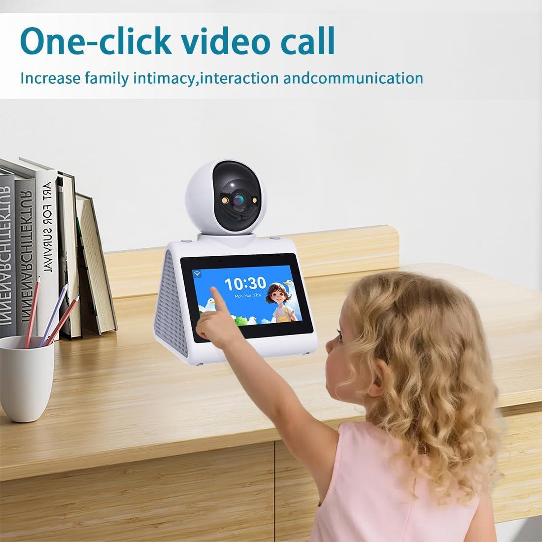 Cámara de Video Bidireccional CIAJIE 1080p para Interior