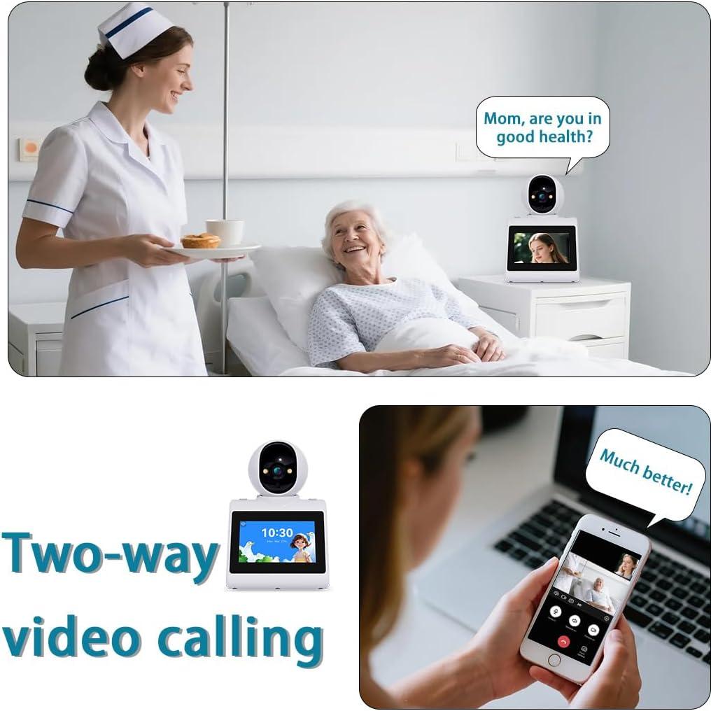 Cámara de Video Bidireccional CIAJIE 1080p para Interior