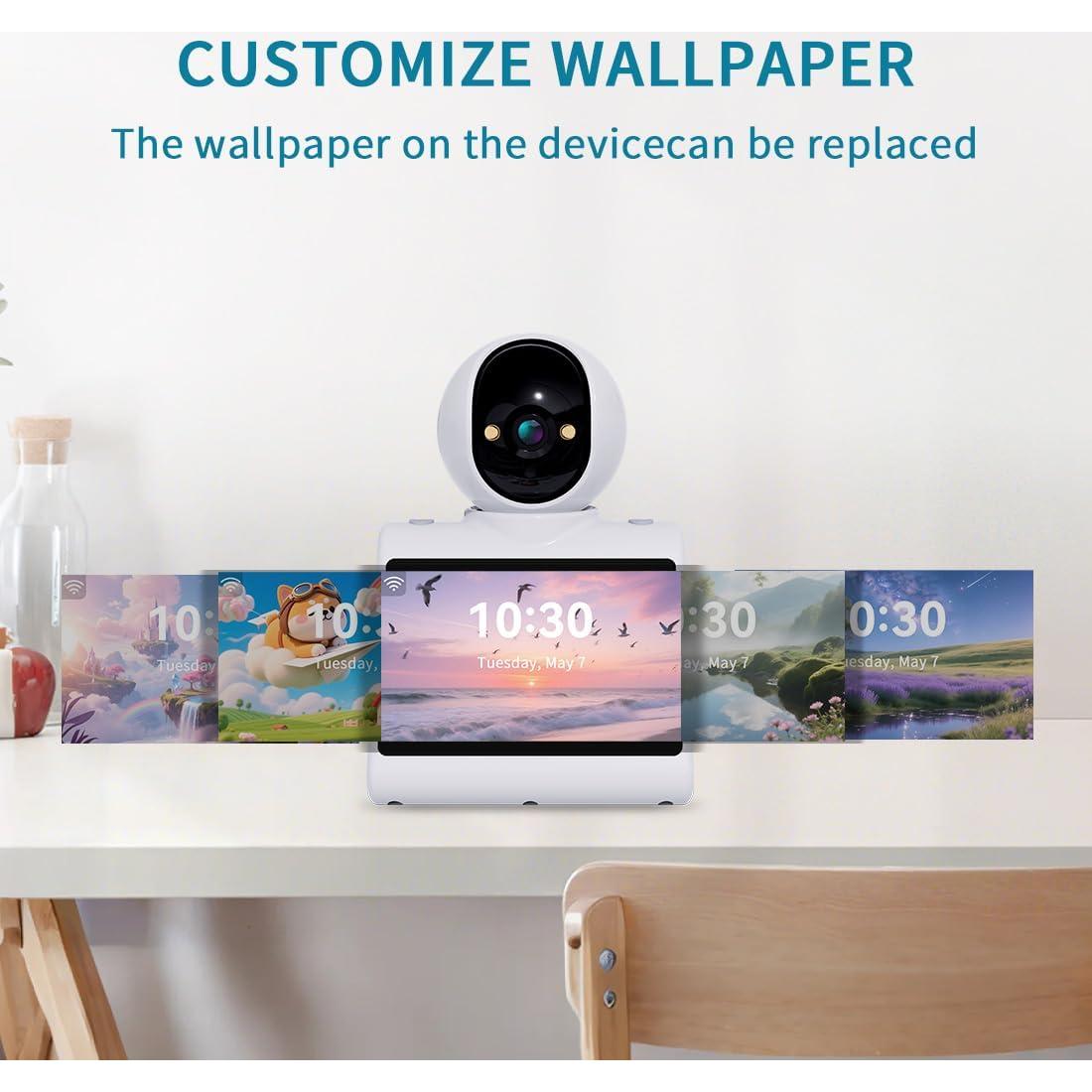 Cámara de Video Bidireccional CIAJIE 1080p para Interior