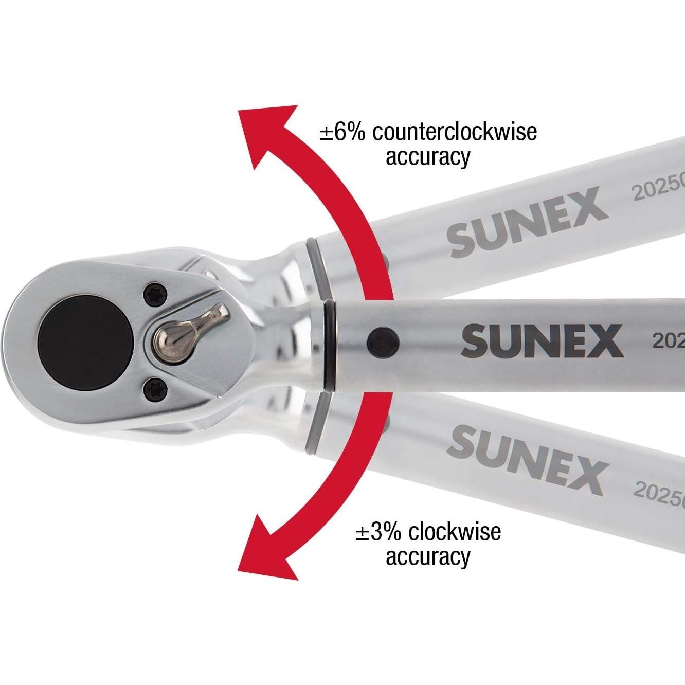 Llave de Torque Sunex 20250 1/2" Drive 30-250 Nm 48T
