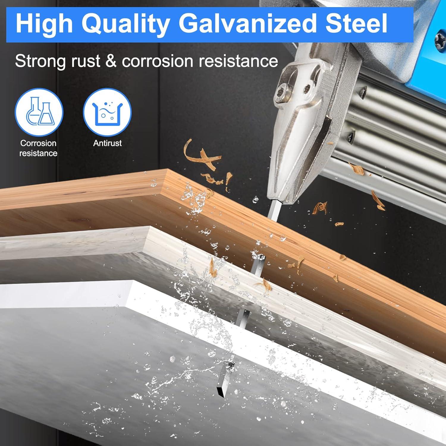 Clavos Brad 18 GA Galvanizados SimCos 8 Tamaños Variados