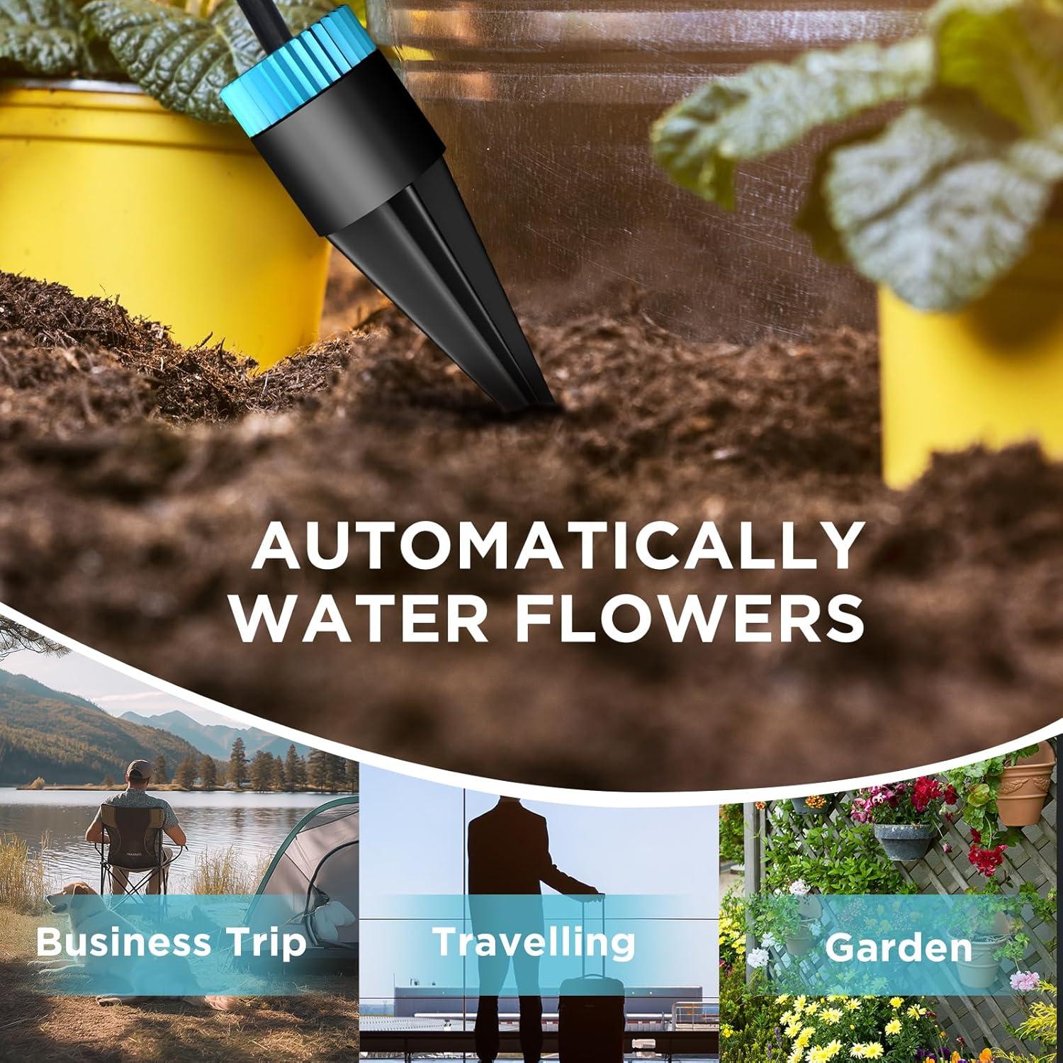 Sistema de Riego por Goteo Automático Rosrive SY-DIGUAN-10 15.85m