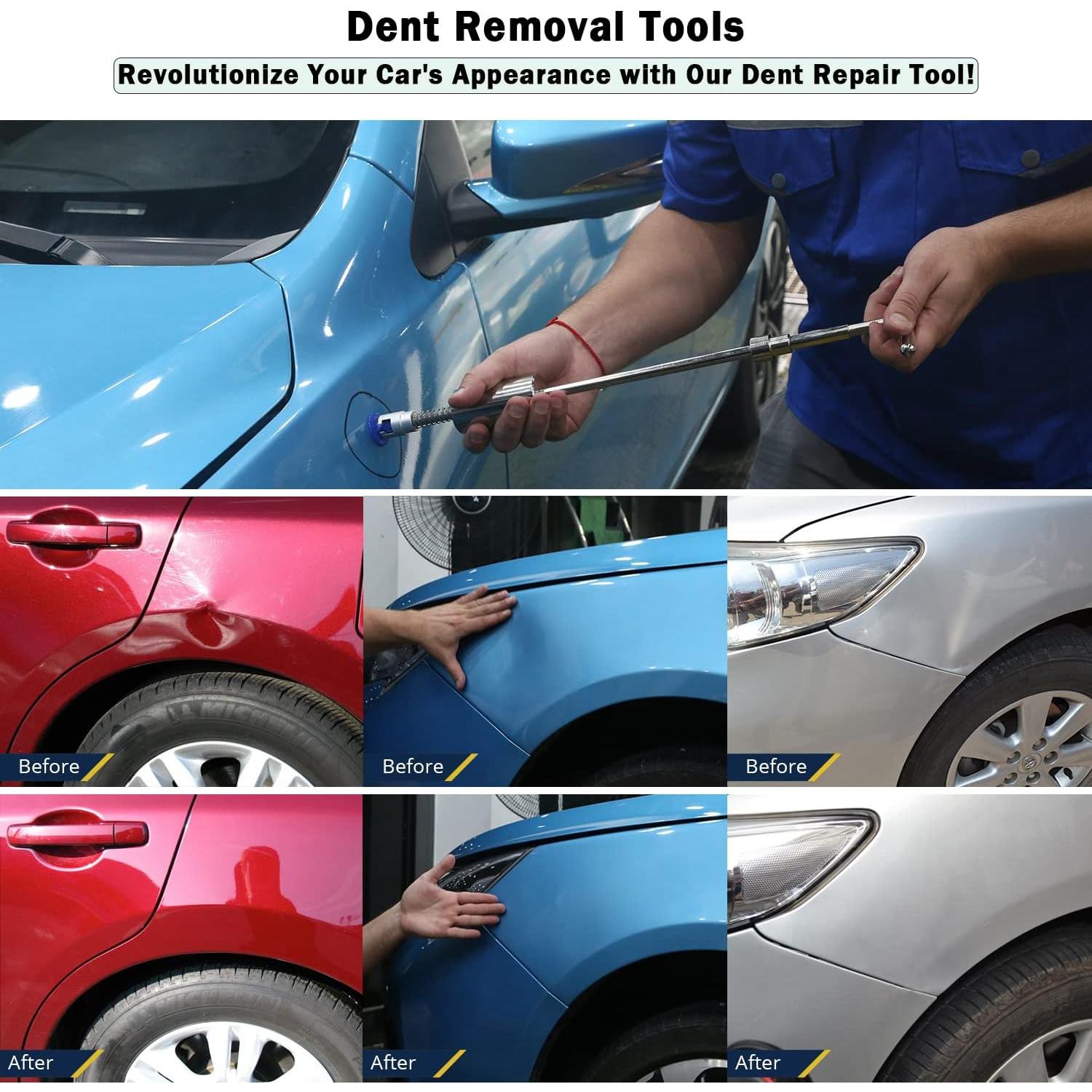 Kit de Reparación de Abolladuras Super PDR 93 Piezas