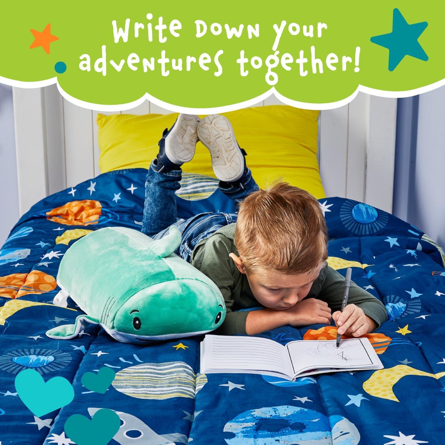 Almohada de Espuma con Memoria Jake el Tiburón 38 cm