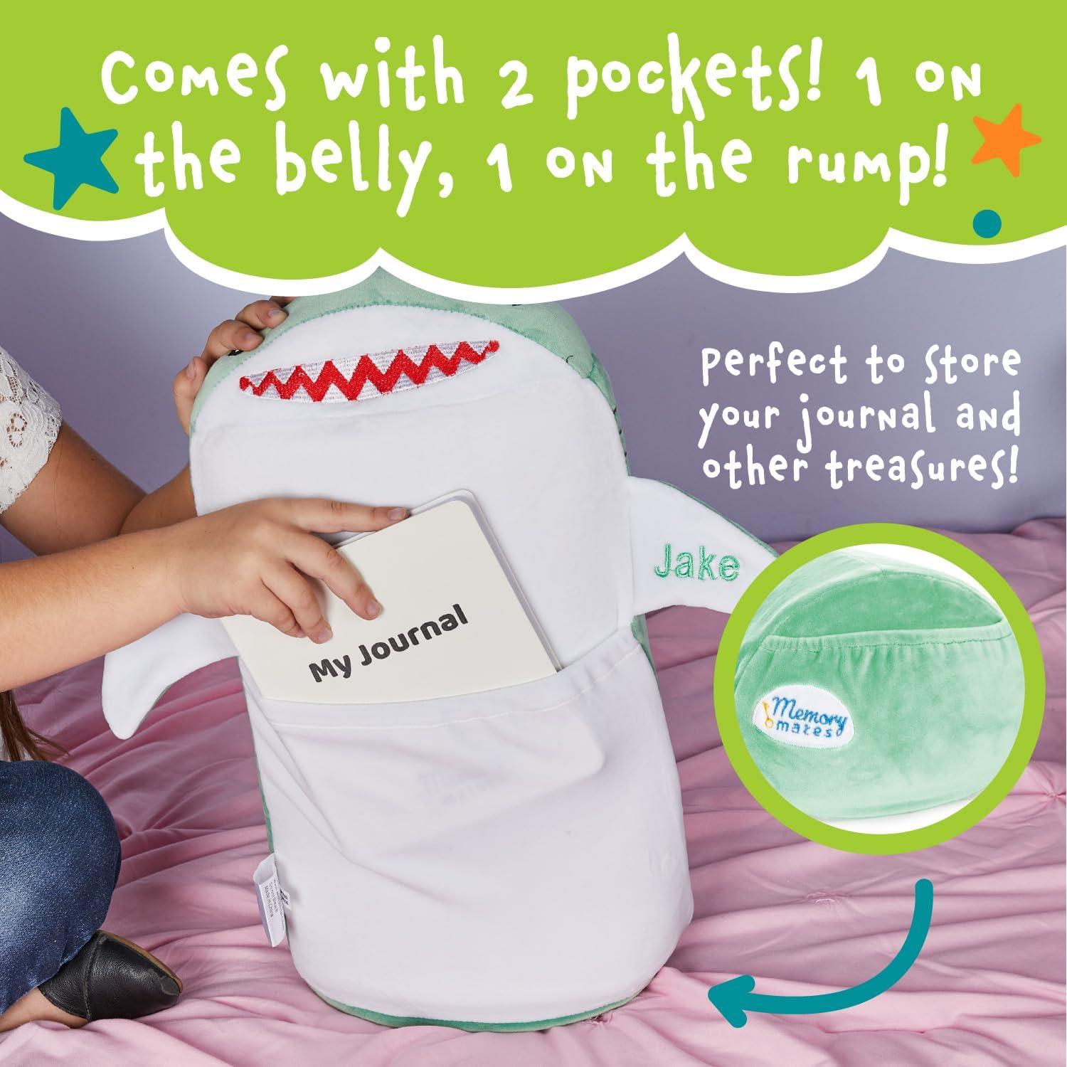 Almohada de Espuma con Memoria Jake el Tiburón 38 cm