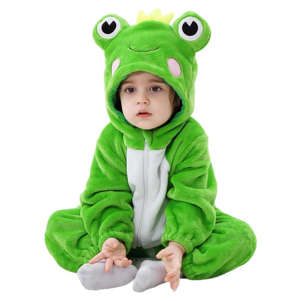 Disfraz de Rana para Bebé Unisex 3-36 Meses Pijama