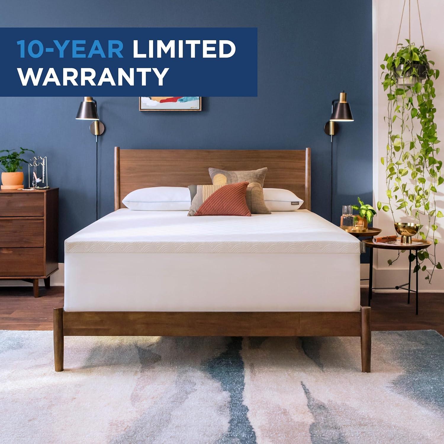 Cubierta de Colchón Tempur-Pedic Individual 5.08 cm Espuma Viscoelástica