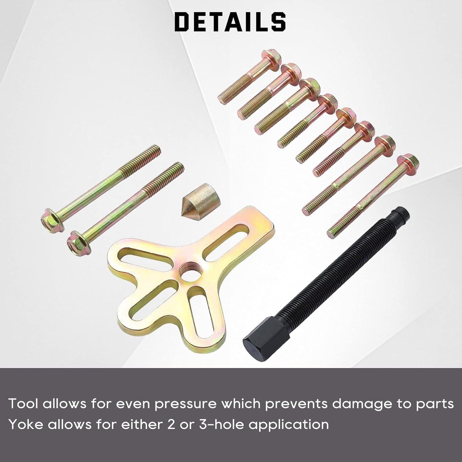 Extractor de Volante de Armónicos ATP 13 Piezas 1,23 kg