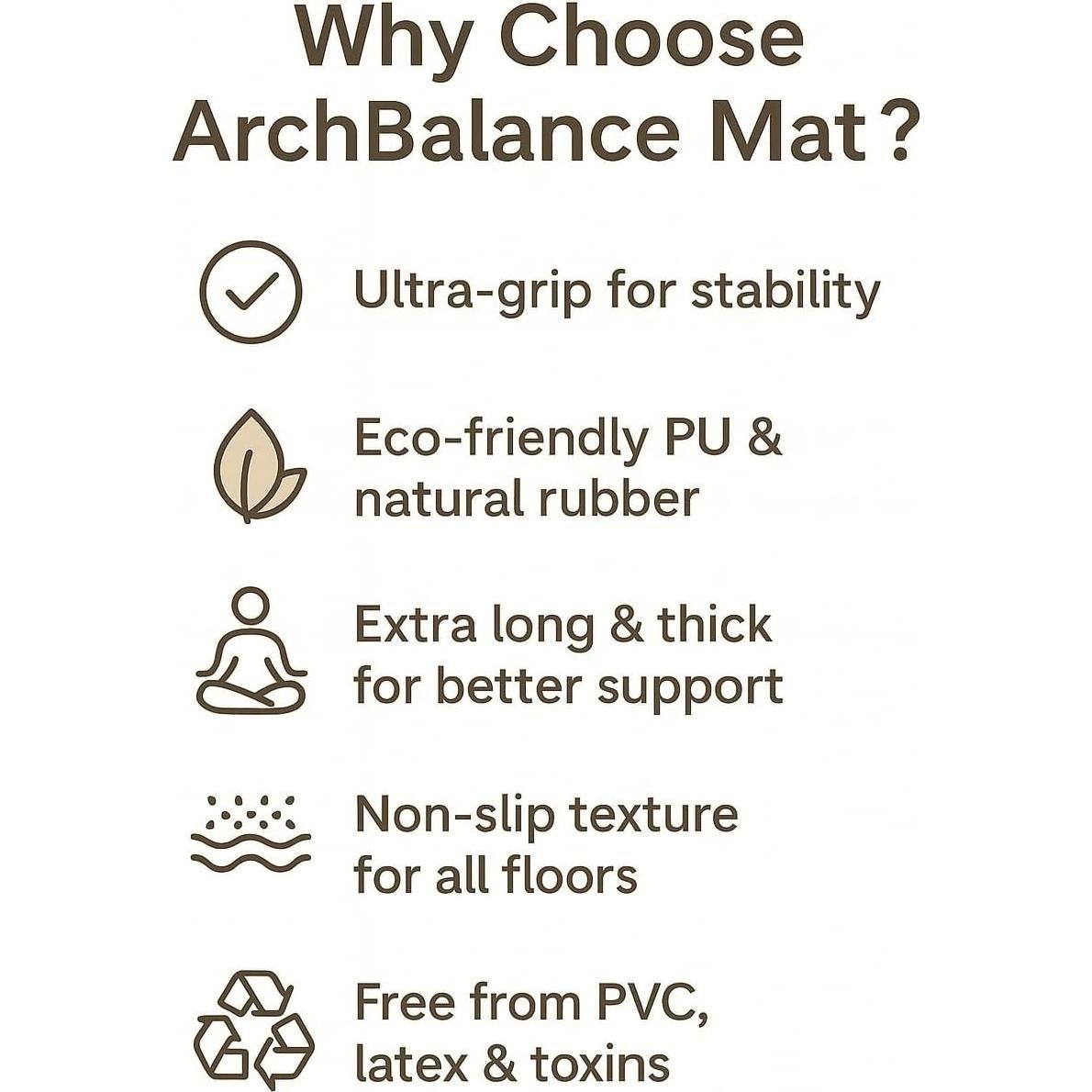 Esterilla de Yoga Genérico Extra Larga Antideslizante 182.88x68.07cm