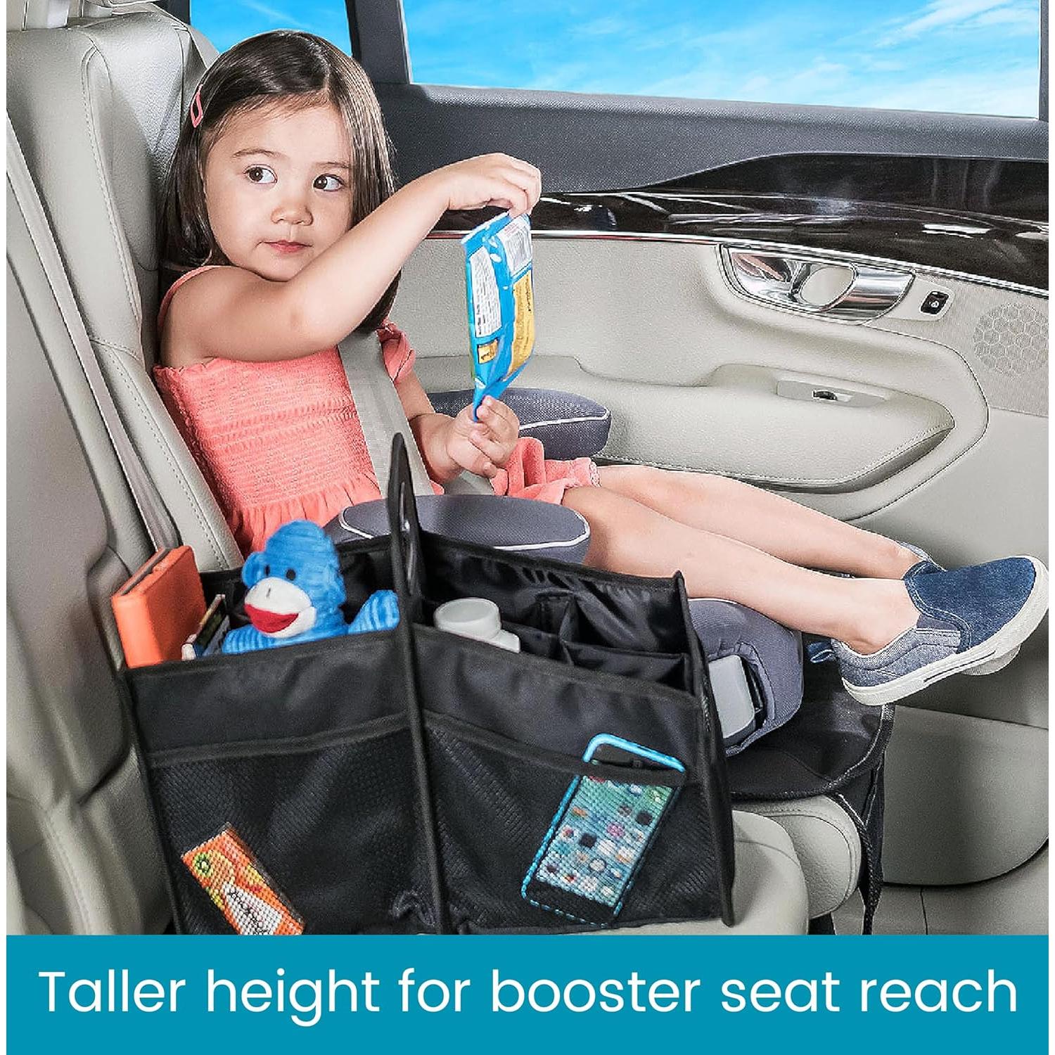 Caddy Organizador de Asiento Carro High Road Negro 34x24cm