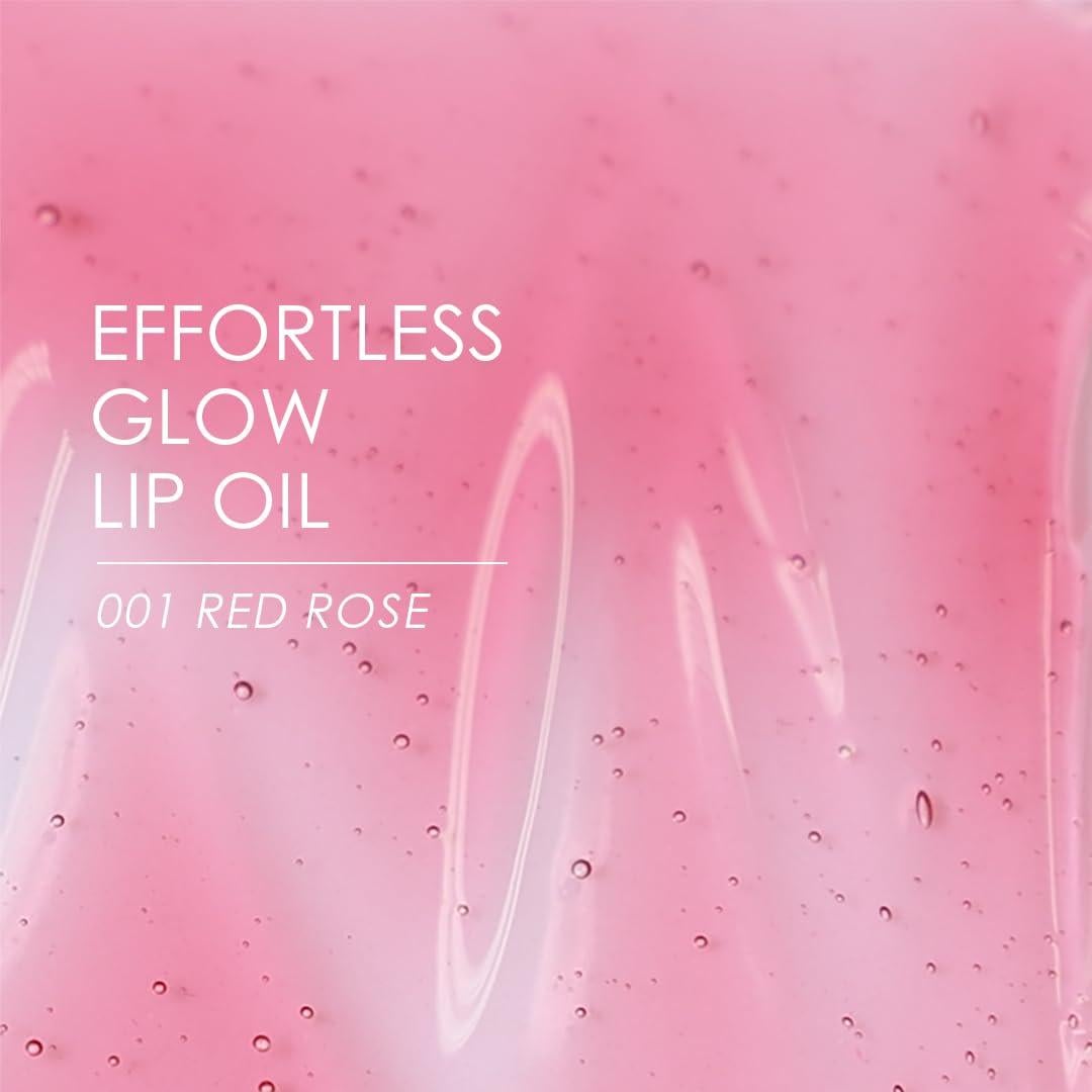 Aceite Labial Glowiest EFFORTLESS 001 Rosa Roja - 4.8g