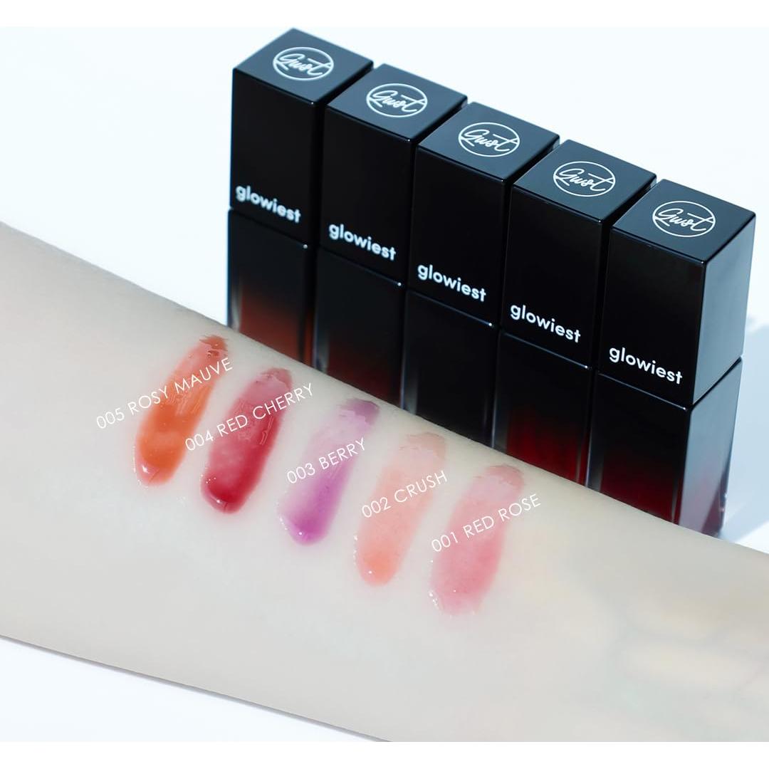 Aceite Labial Glowiest EFFORTLESS 001 Rosa Roja - 4.8g