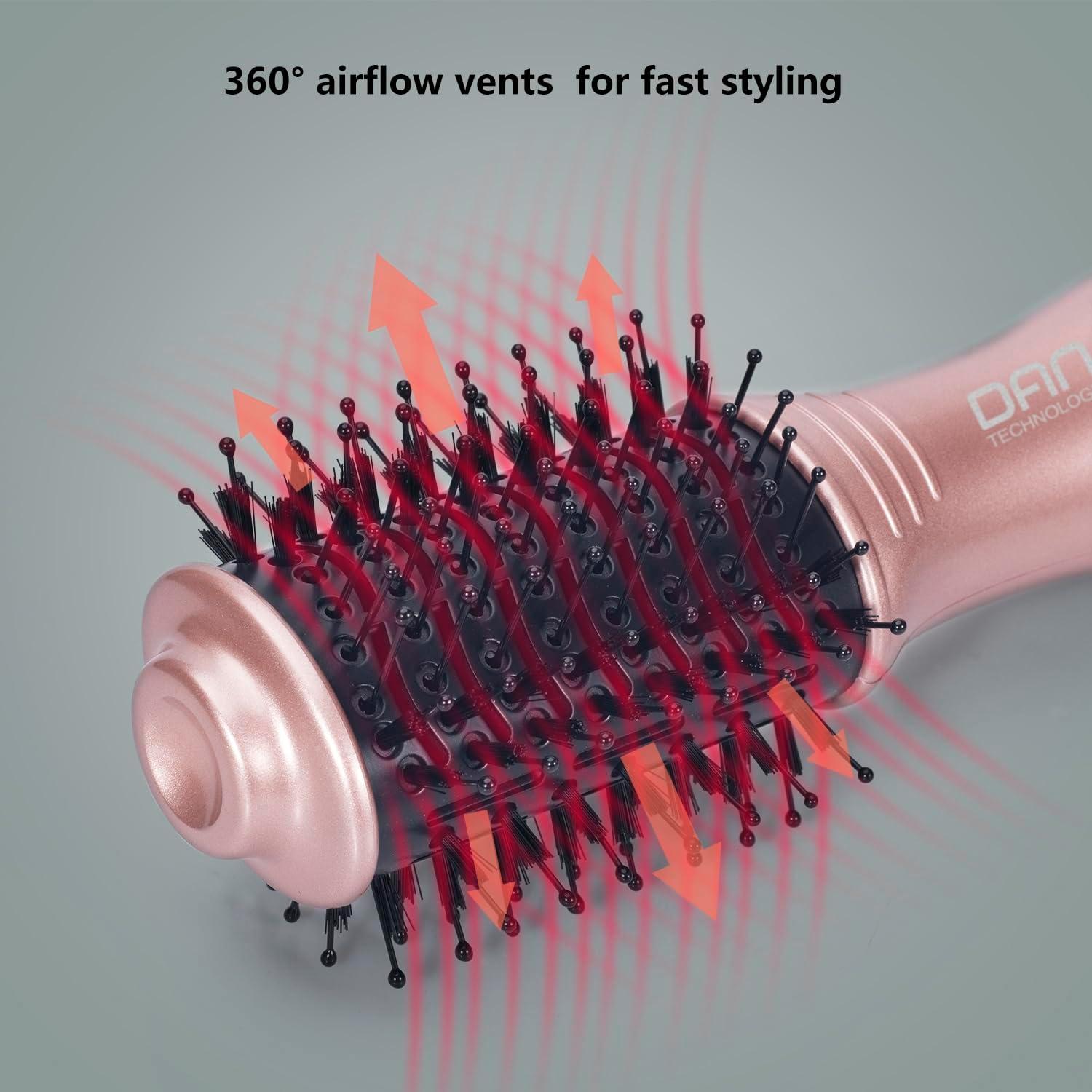 Cepillo Secador y Volumizador DAN Technology 600W 5.08cm