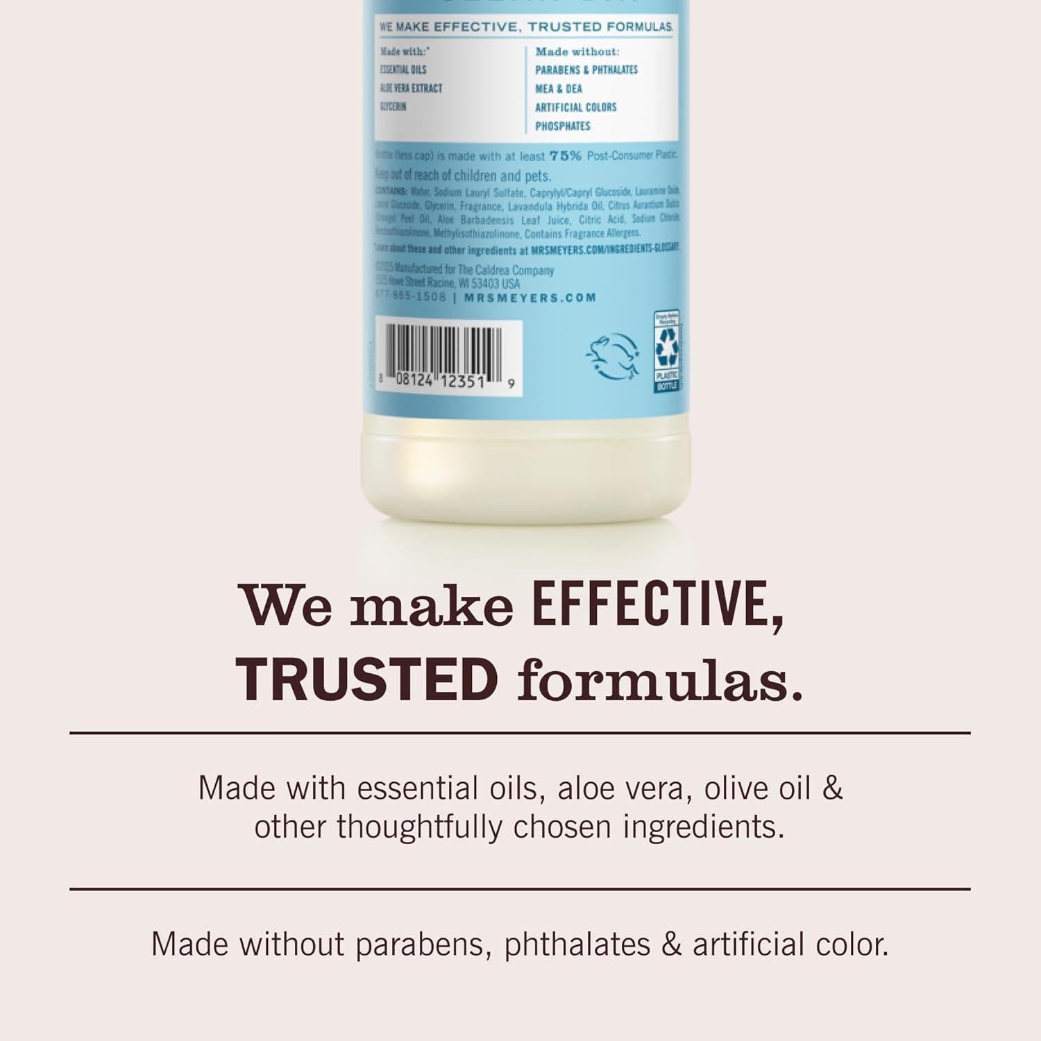 Jabón Líquido para Platos Mrs. Meyer's 473 ml Especias de Bellota