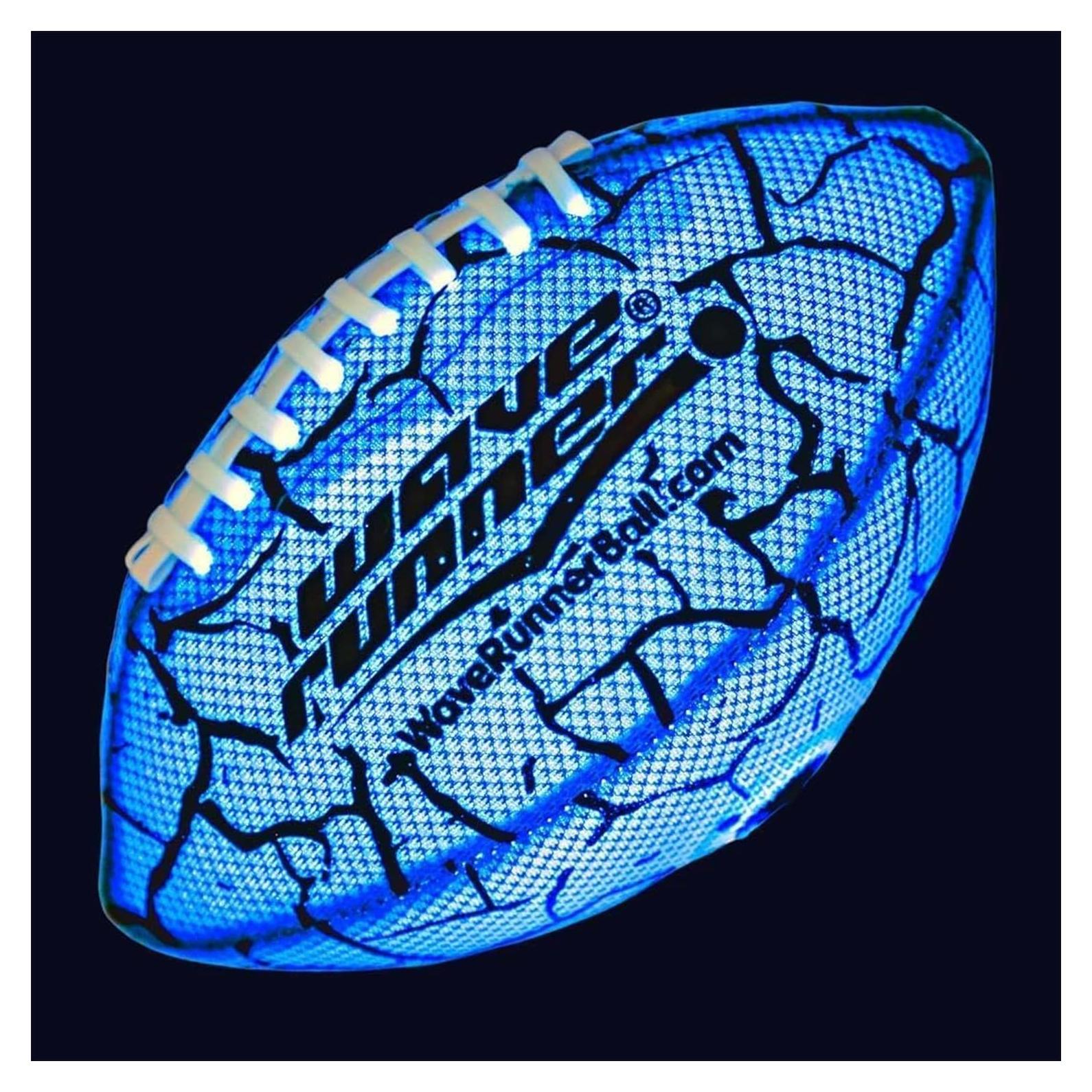 Fútbol LED Wave Runner Tamaño 5 Brilla en la Oscuridad